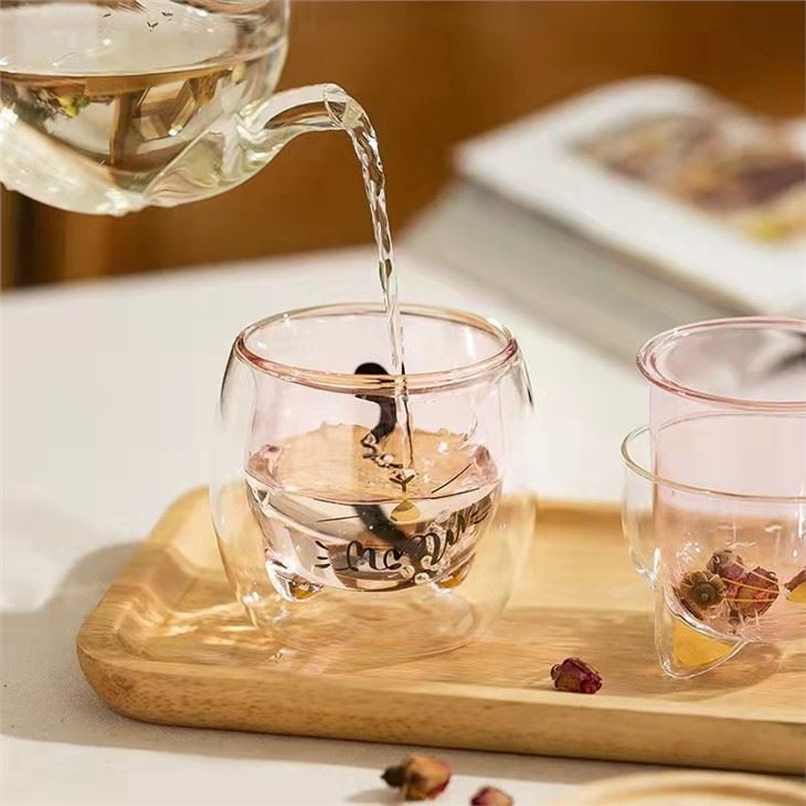Cat Glass Pot