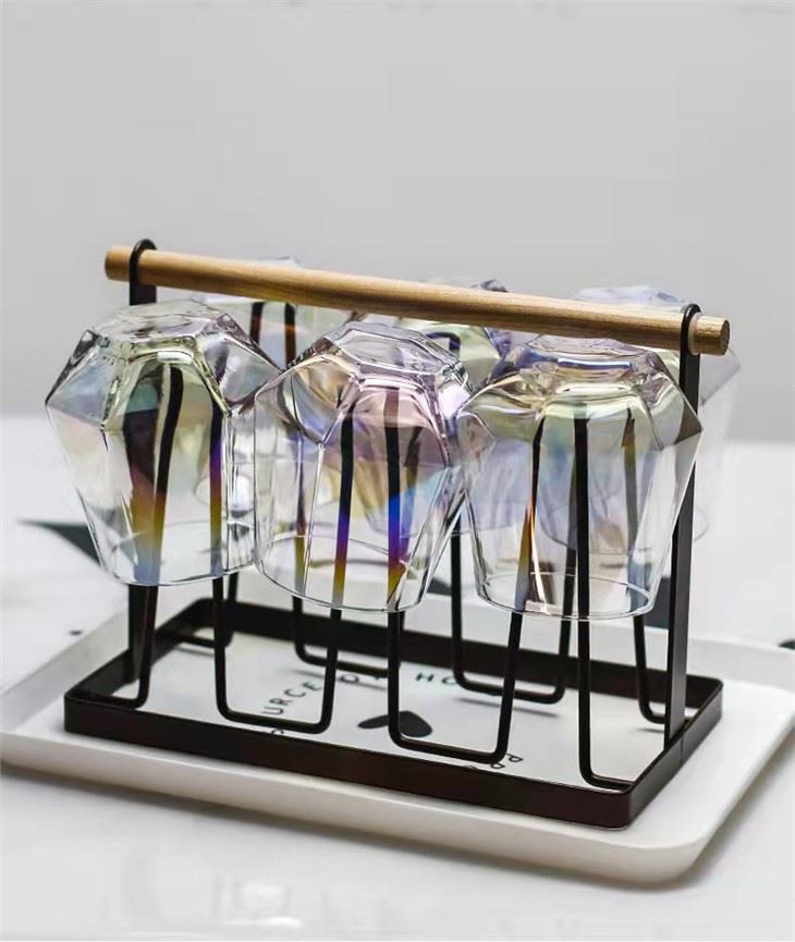 Geo Glass Cup